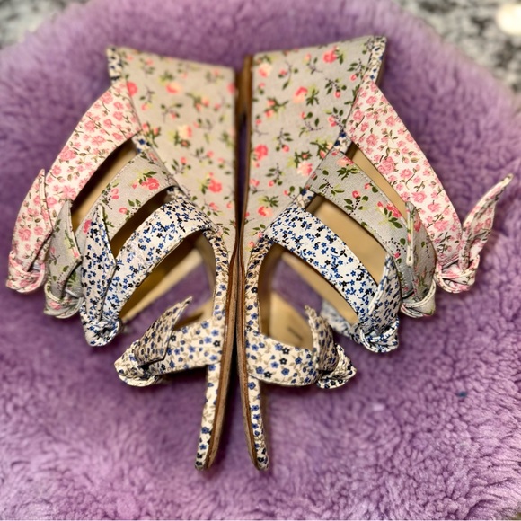 Alexandre Birman Julyta floral canvas sandals size 37 (US 7) - Picture 10 of 10